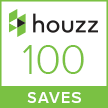 Our images on HOUZZ have been saved more than 100 times.
