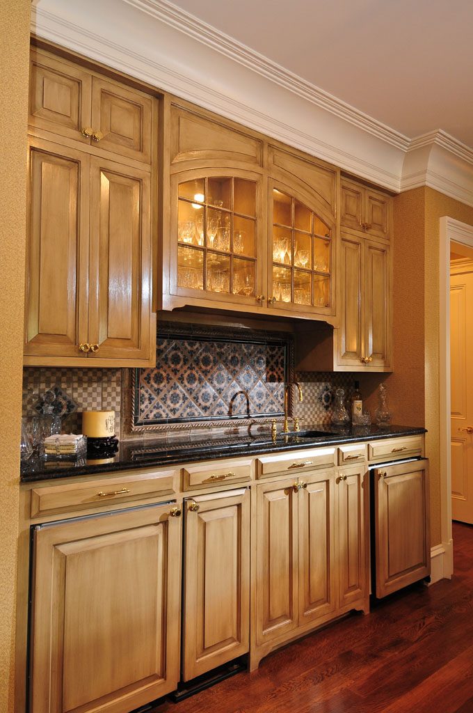Custom fitted kitchen cabinets by Driwood Moulding in South Carolina